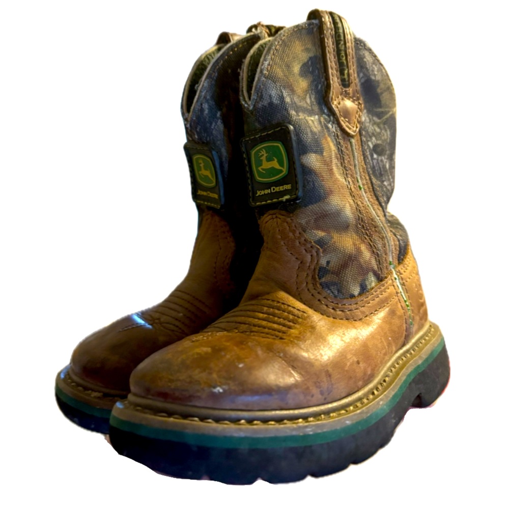 John Deere Toddler Boys Cowboy Boots